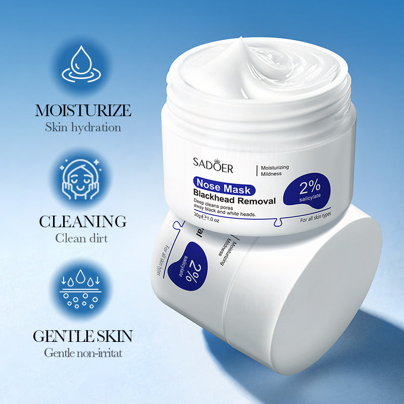 Cross-border Blackhead Removal Nose Strips30g Deep Cleaning Nose Clean Blackhead Nose Mask Export Manufacturer Wholesale