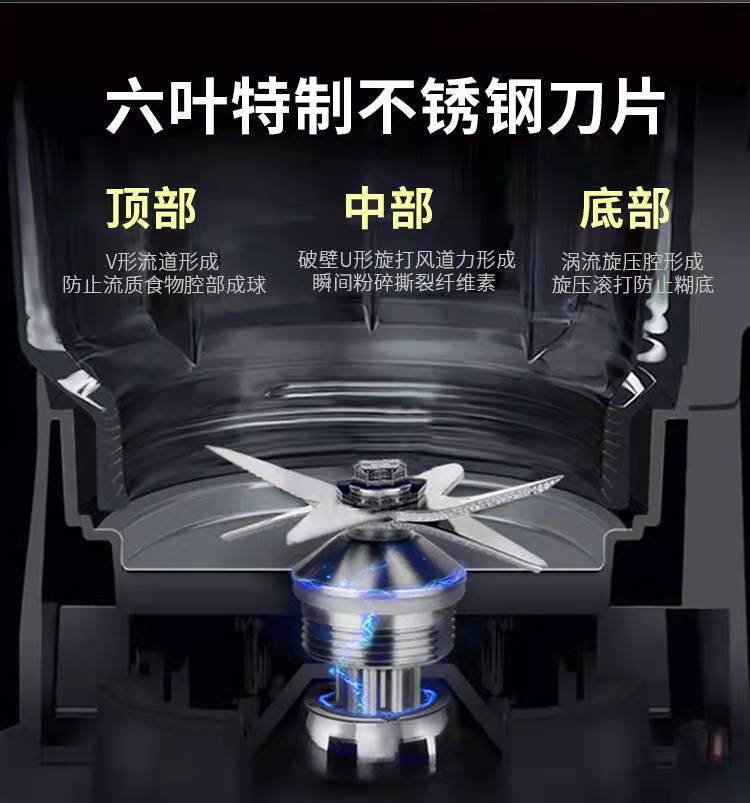 American Standard110Vblender Blender Multi-Functional Household Grinder Fruit and Vegetable Food Processor Juicer Mixer