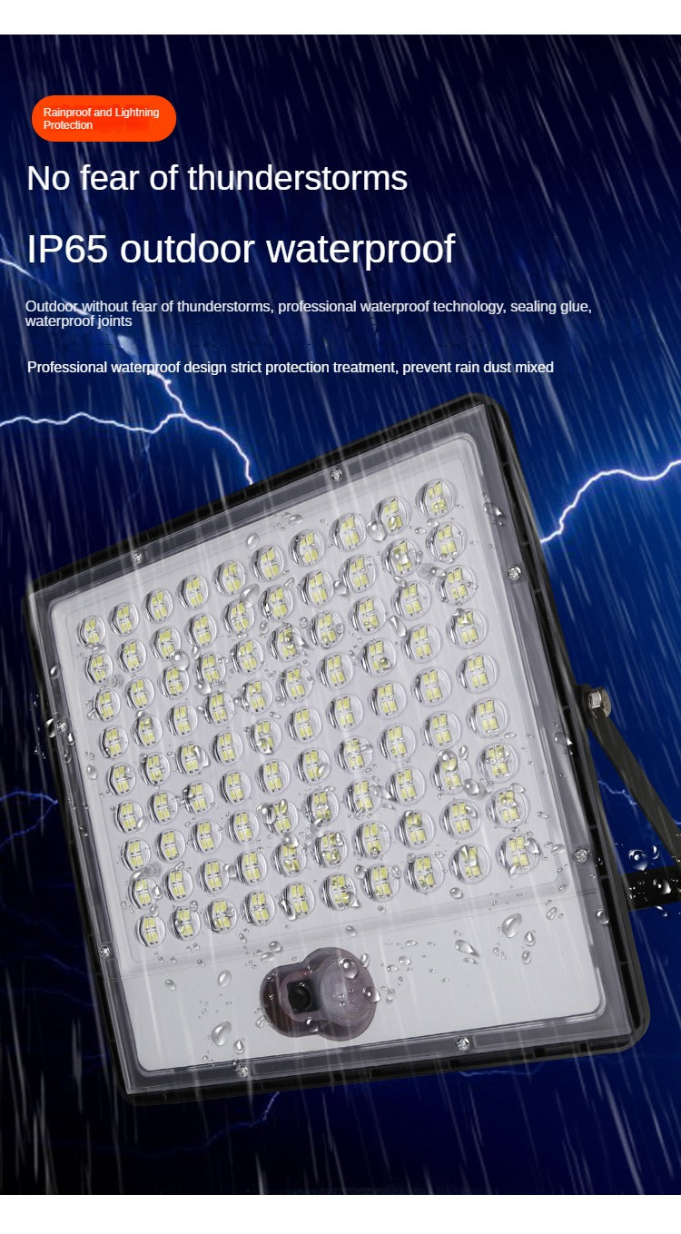 Watt Football Field Sports Field Waterproof Body Sensing Flood Light