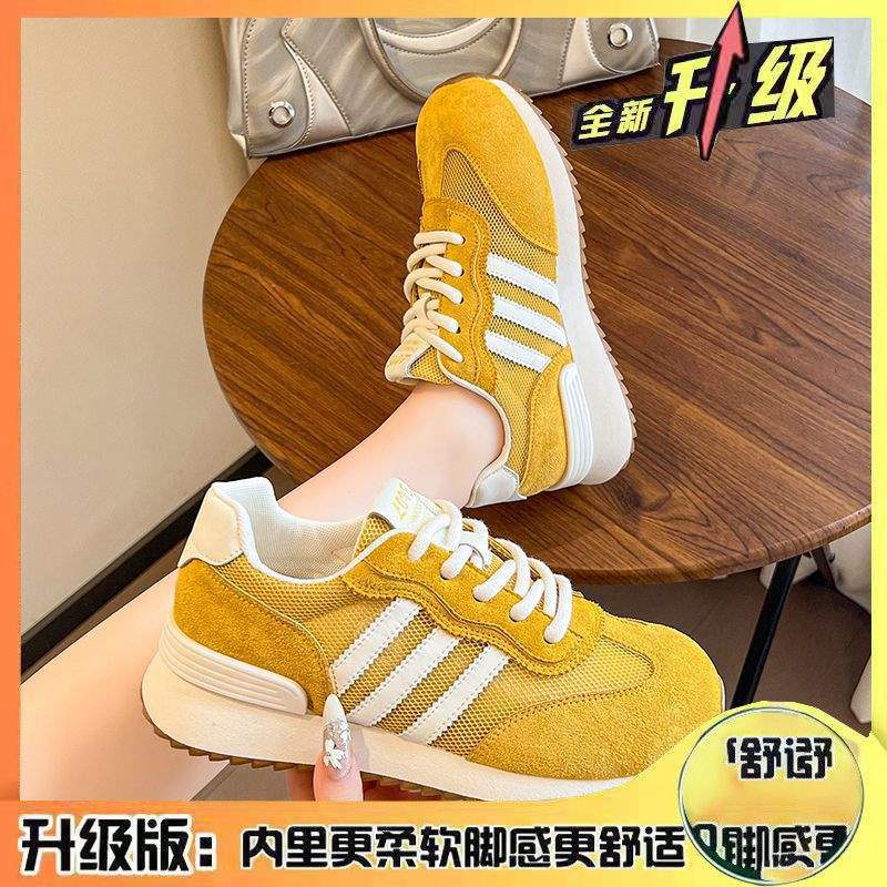 Exported Italian Original Clearance Mesh Forrest Gump Shoes for Women Summer New Casual Sports Shoes Lightweight Flat