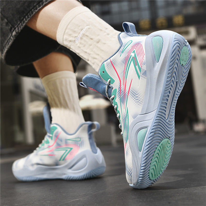 2025New Couple fashion Trendy Casual Basketball Shoes Youth Outdoor Training Sports Non-Slip Wear-Resistant Sneakers