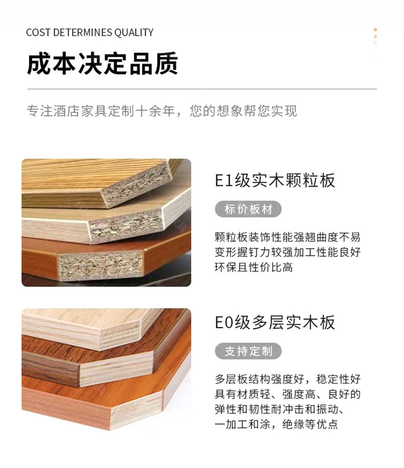 Hotel Guesthouse Bed Standard Room Full Set Furniture Apartment Homestay Single Double Bed Hotel Rental Room Special Bed Box