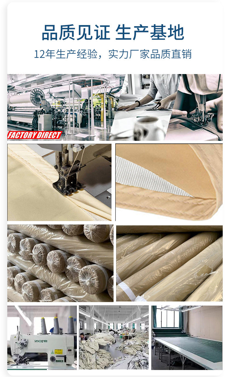 Triangular Sunshade Sail Camping Sunshade Garden Pool Waterproof Balcony Sunscreen Garage Sunshade Curtain Courtyard UV Protection