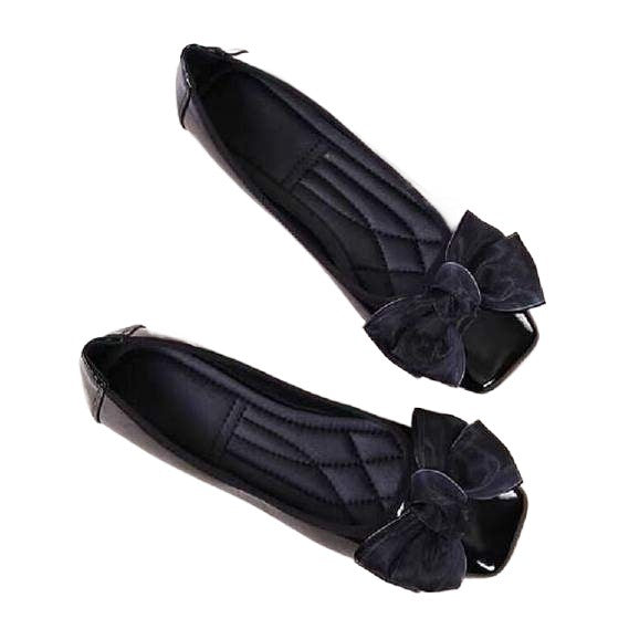 Gommino2025New Year Women's Burgundy Flat Shoes Square Toe Small Leather Shoes Shallow Mouth All-Season Women's Shoes Autumn