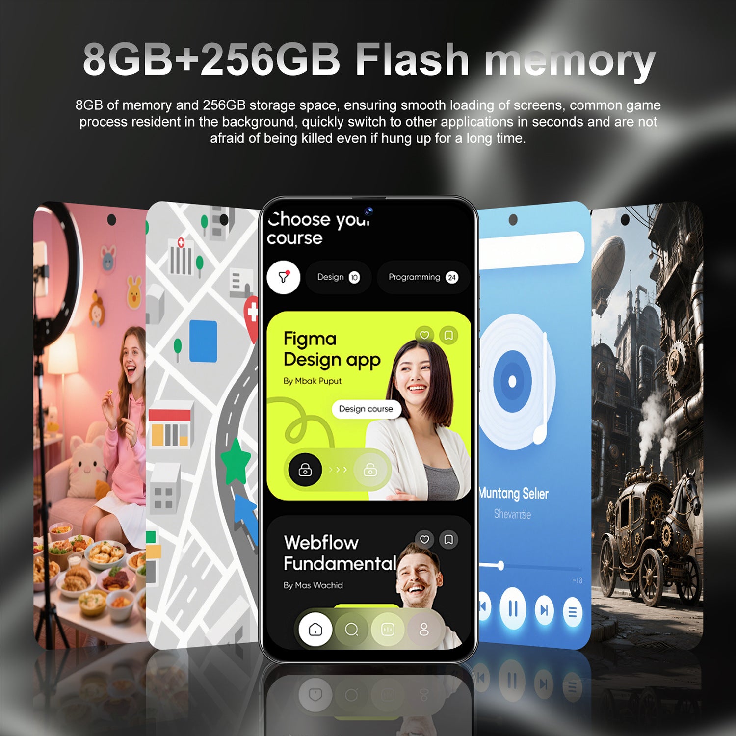 Hot-Selling Smartphones S25U Factory in stock7.3Inch16G+1T Android All-in-One Device