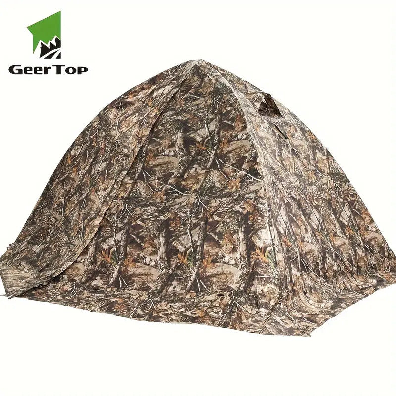 Jituo Journey Four Seasons Tent Outdoor Mountaineering Hiking Double Layer Tent for Two Persons Camping Tent Cold and Rainproof