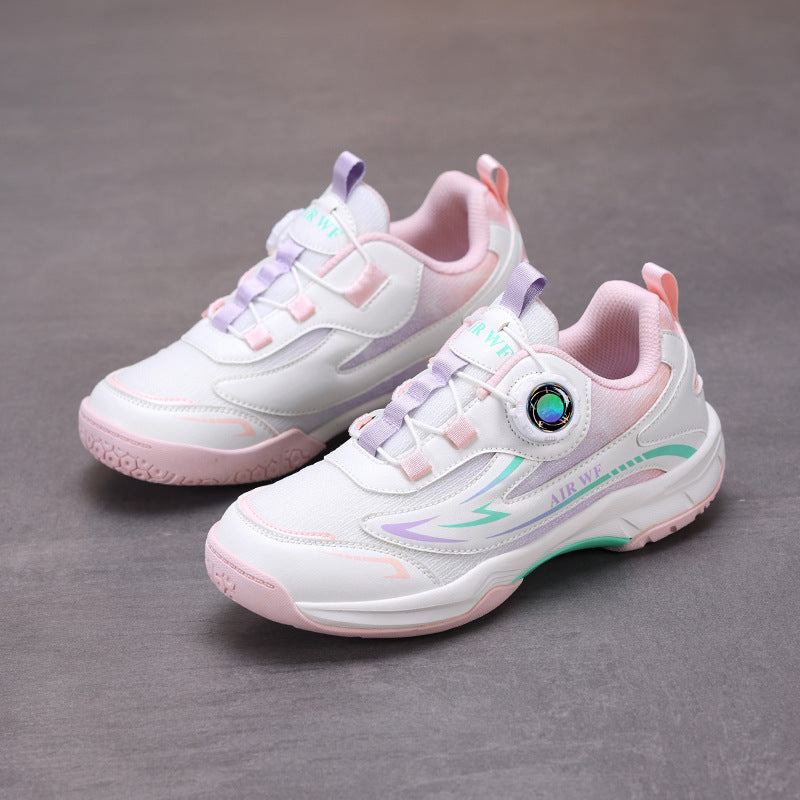 Children's Badminton Shoes New Table Tennis Breathable Soft Sole Lightweight Non-Slip Professional Competition Training Boys' Sports Shoes