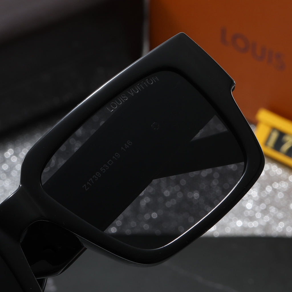 New Fashion Large Frame Square Lens Women's High-end Sunglasses European and American Trend Outdoor Sunshade Wholesale