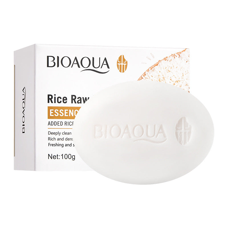 Full English Rice Skincare Set BIOAOUA Rice Puree Series Six-Piece Set Box  Wholesale