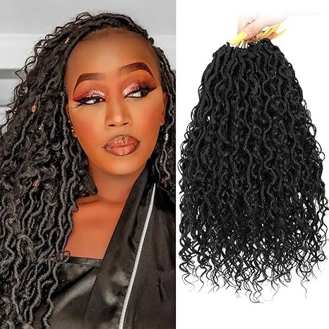 Cross-Border European and American New Hot-Selling Dreadlock Princess Wig Faux Goddess River Locs Dreadlock Wig