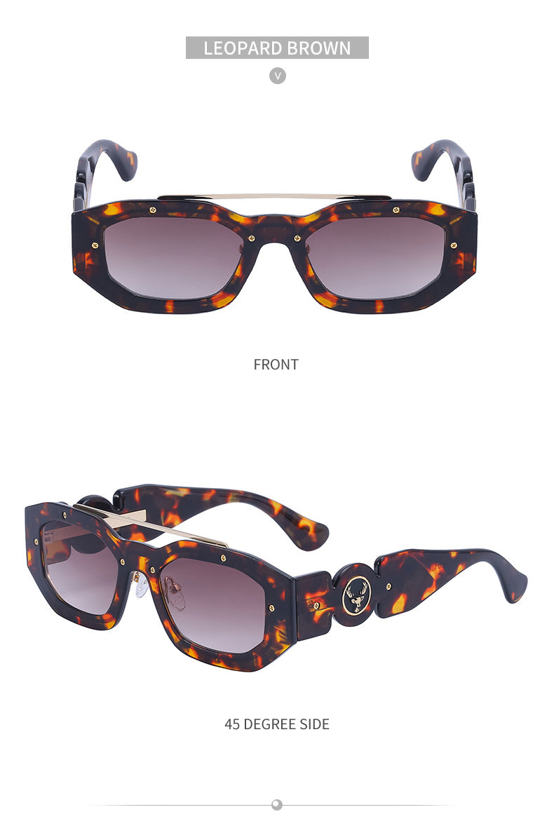 European and American Small Frame Sunglasses for Women UV Protection European and American Internet Celebrity Sunglasses for Women INS Wholesale