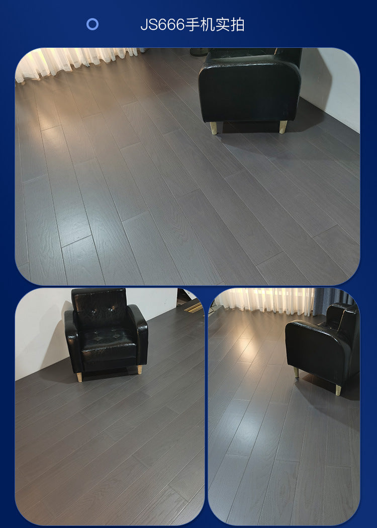 One square meter is also wholesale price Metallic Shiny Texture Sealing Wax Locking Floor Heating Red Oak Multi-layer Solid Wood Flooring