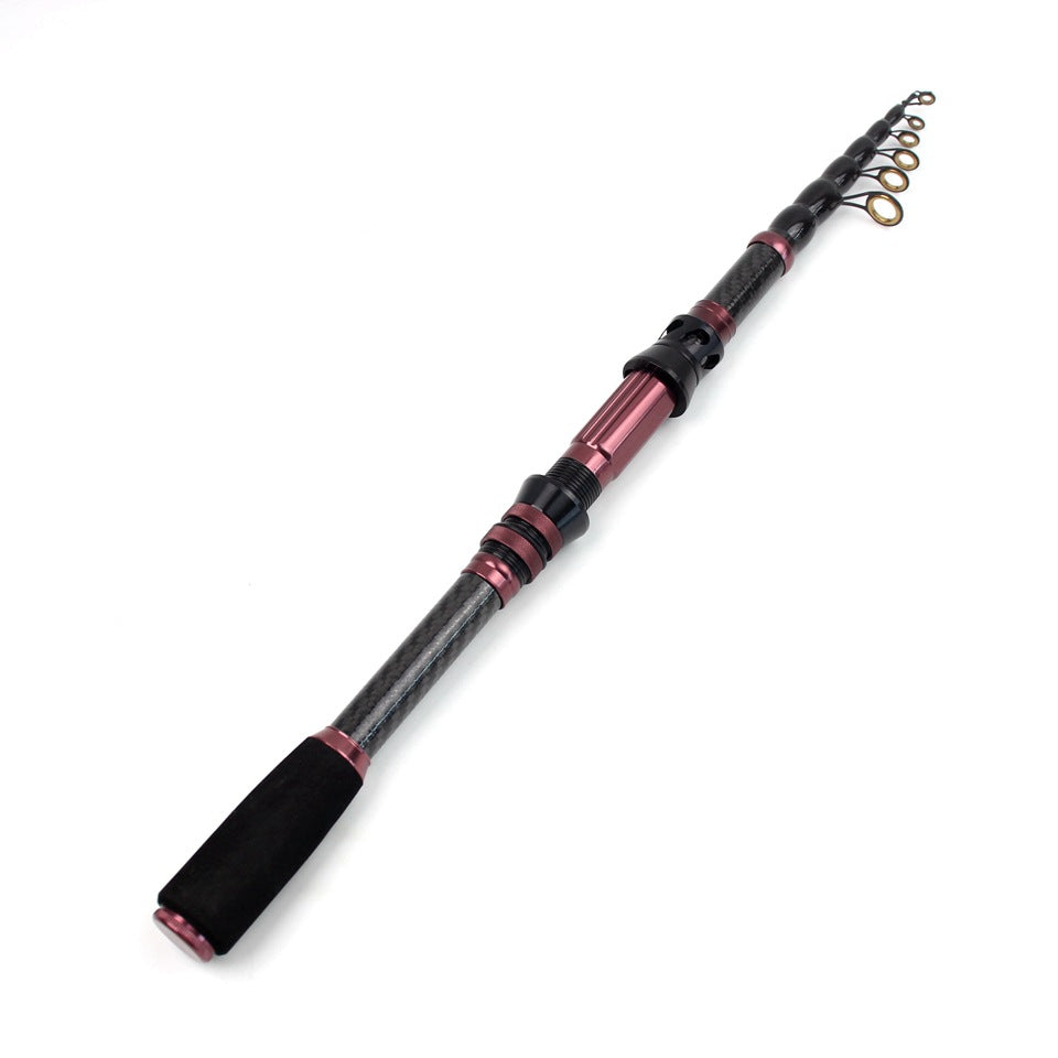 New Ultra Short Sea Rod Carbon High Quality Portable Fishing Rod Retractable Lure Casting Rod Fishing Gear Manufacturer Wholesale