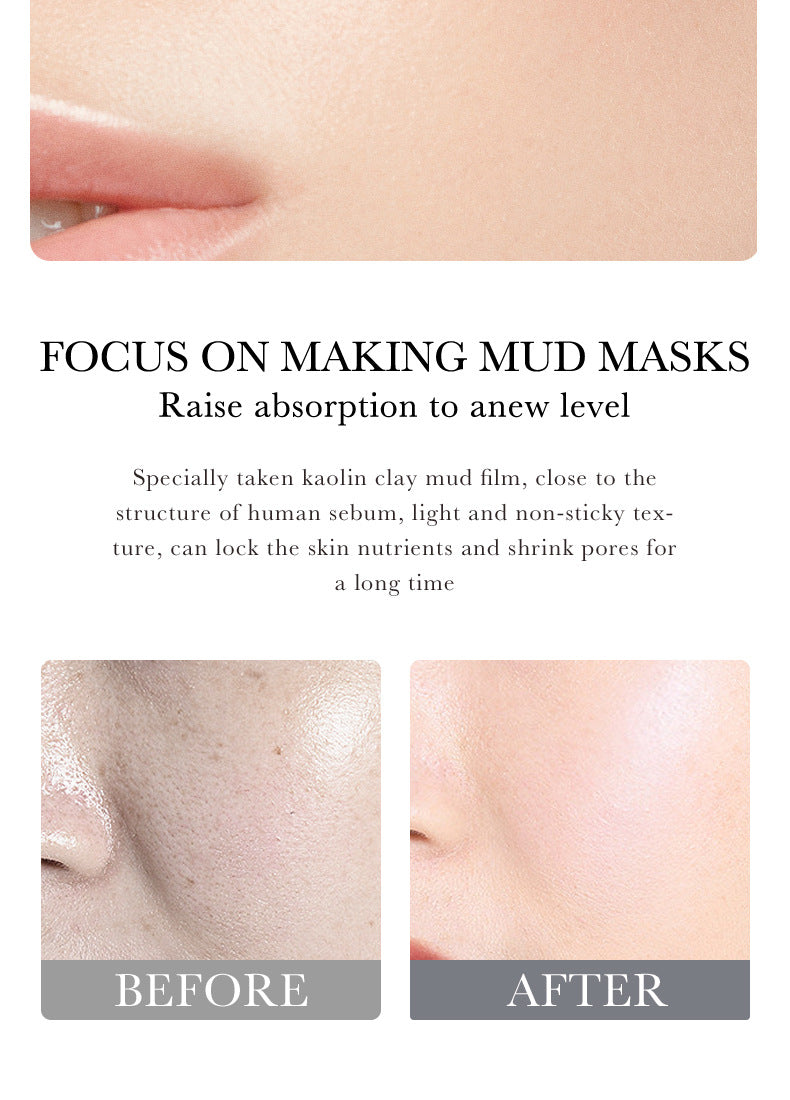 Cleansing Mask BIOAOUA Cucumber Pore Cleansing Smear-On Portable Mud Mask  Foreign Trade Wholesale