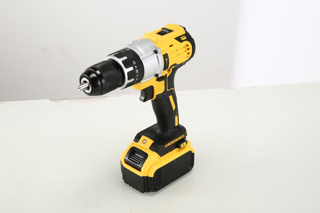 Multifunctional lithium battery tool two-piece set21V Brushless Angle Grinder Rechargeable Electric Impact Hand Drill
