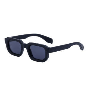 New European and American Fashion Square Frame Sunglasses for Men, Simple Personality Black Frame Glasses sunglasses