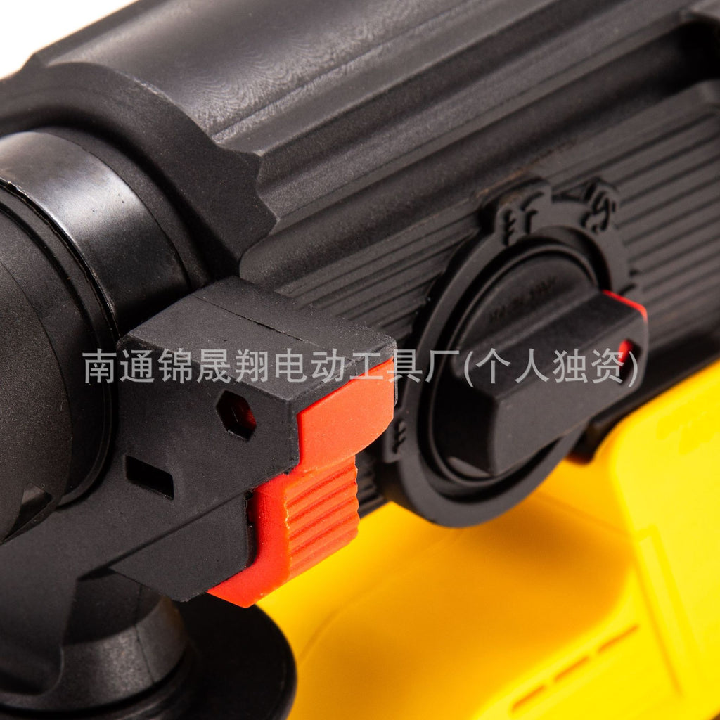 Brushless Cordless Electric Hammer Impact Drill Lithium Battery Multi-Function Cordless Hammer Drill Electric Pickaxe Power Tool