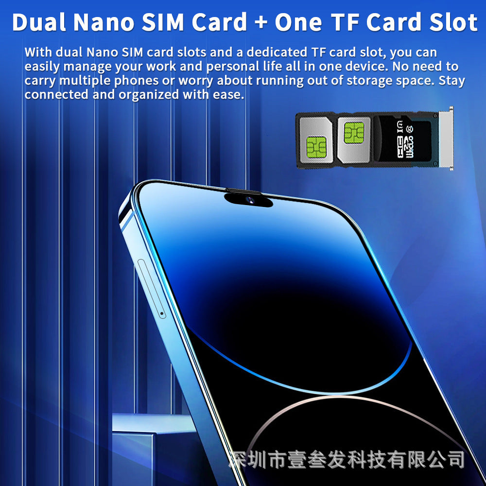 New Mobile Phone i15 Pro MAX 16+1TB HD Large Screen In Stock Android New Smartphone