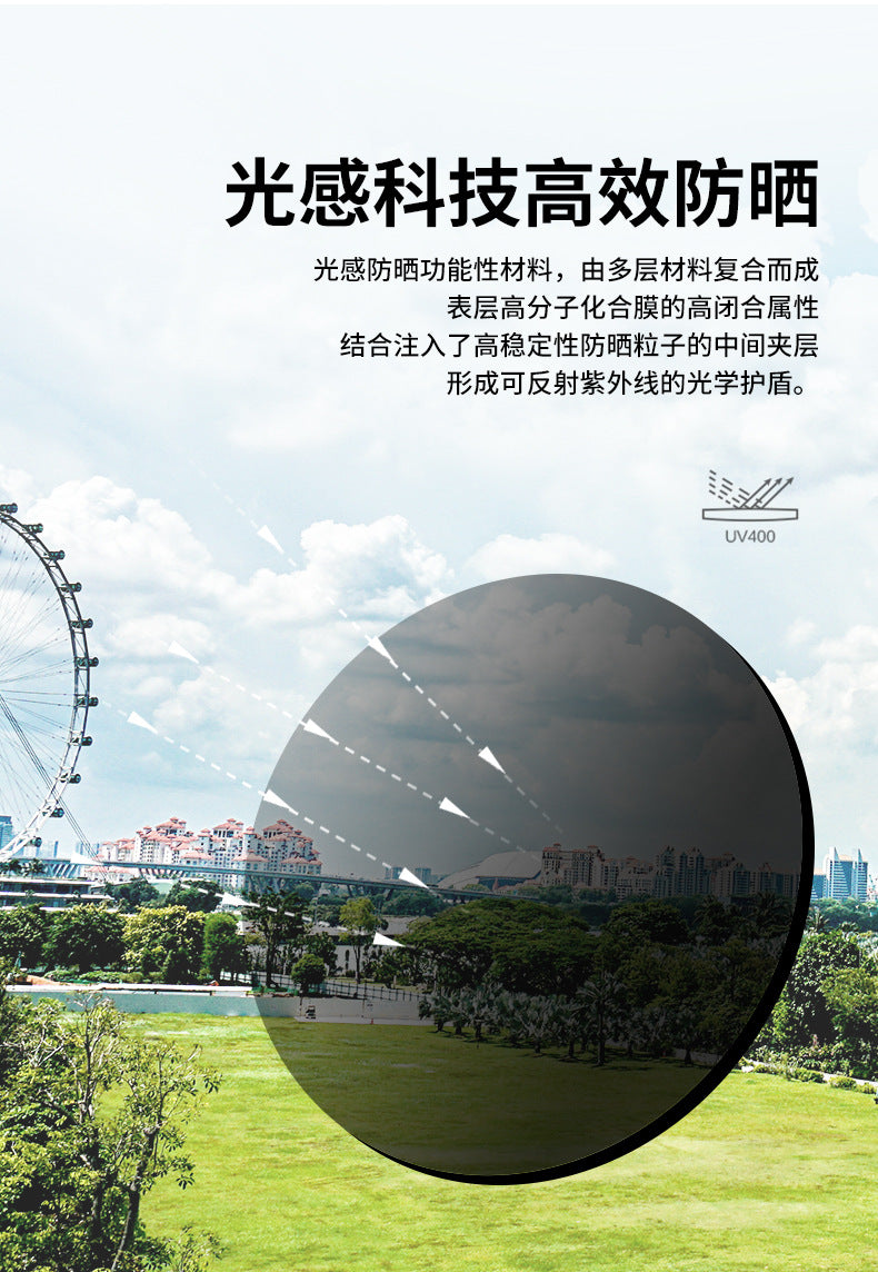 New Fashion Foldable Sunglasses for Women UV Protection Polarized Sunglasses Trendy Portable Full Frame Sun Glasses