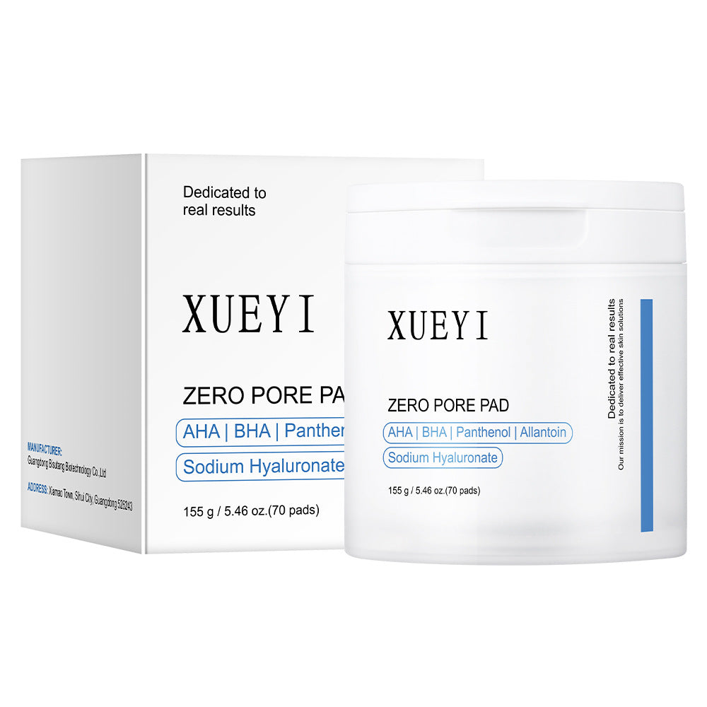 In Stock Full Salicylic Acid Facial Cleansing Pads Exfoliating Cleansing Cotton Pads Skincare Wholesale