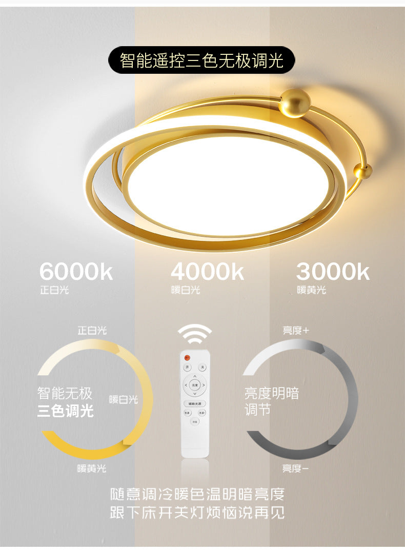 led Internet Celebrity Room Light Ceiling Light Simple Modern Master Bedroom Light Nordic Light Luxury ins Creative and Unique Restaurant Light