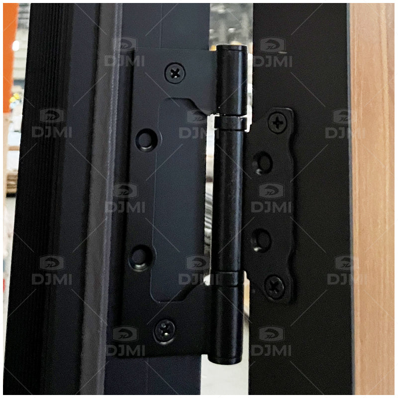 Wooden Color Plywood Hollow Aluminum Honeycomb Semi Solid Core Flush Door