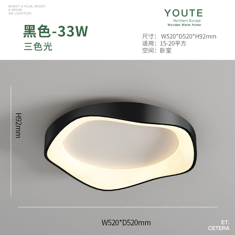 Macaron Ceiling Light Ultra-thin Living Room Lamp Home Decoration Modern Minimalist Bedroom Lamp led Creative Round Shape Ceiling Lamp