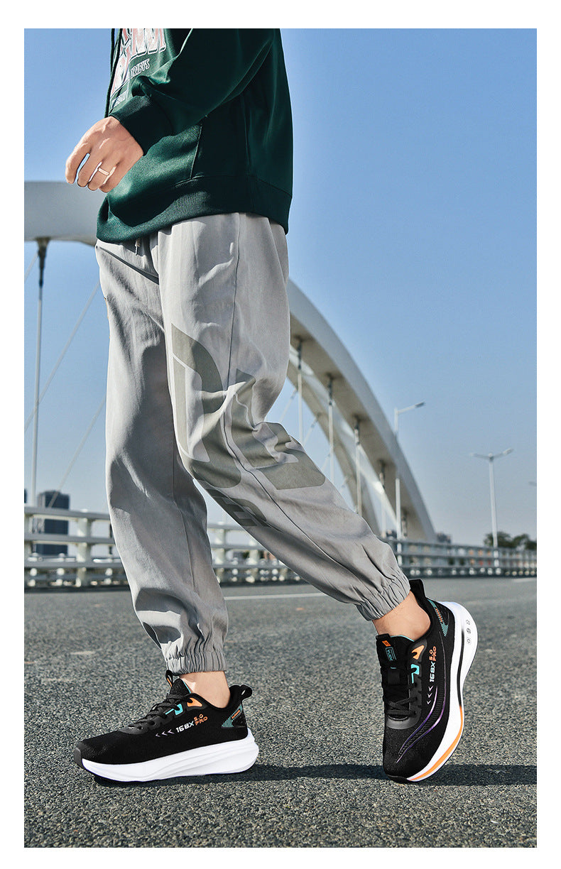 2025Large Size Marathon Running Shoes for Men and Women, Outdoor Aerobic Running, Lightweight and Breathable, Student Physical Test Running Shoes