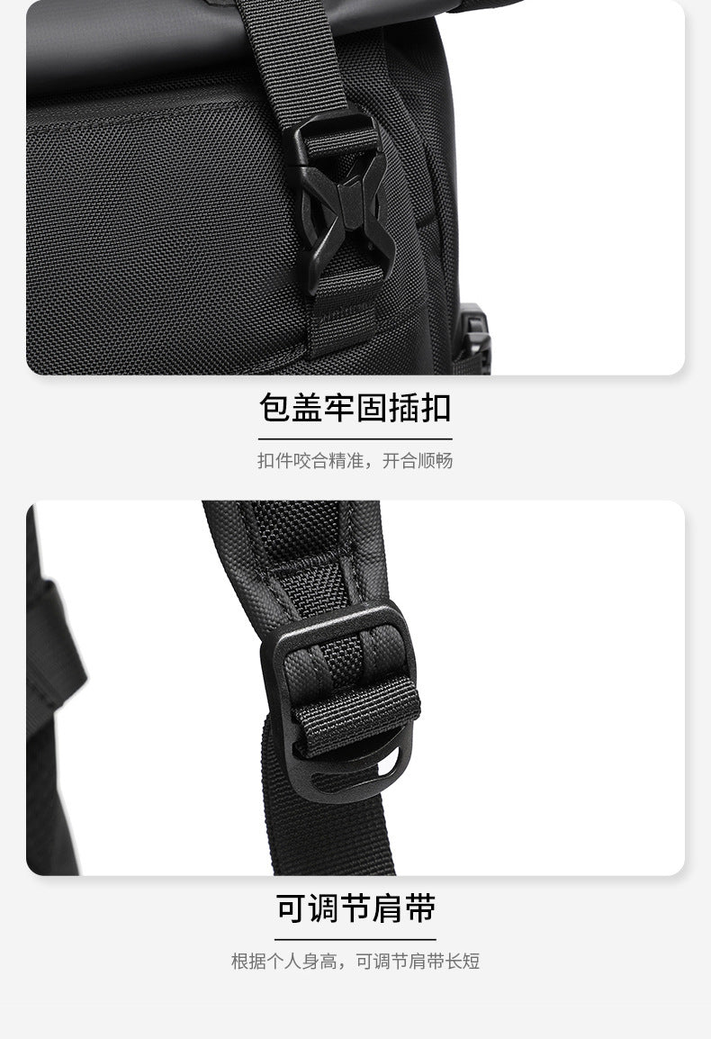 OZUKO Casual Backpack Backpack School Bag Large Capacity Waterproof Computer Bag Unisex Travel Commuting Bag