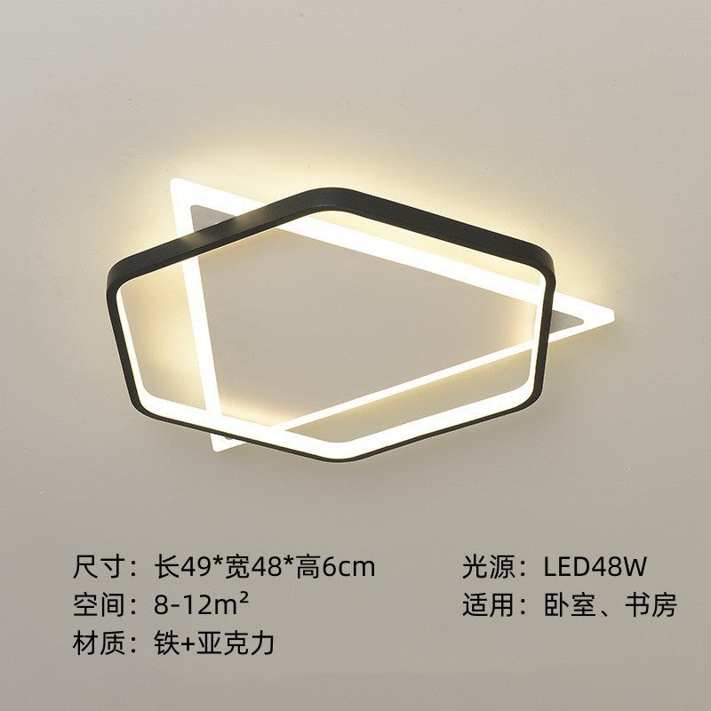 2025New Simple Modern Style led Ceiling Lamp Round Room Light Fixture Nordic Style Master Bedroom Dining Room Home Light Fixture