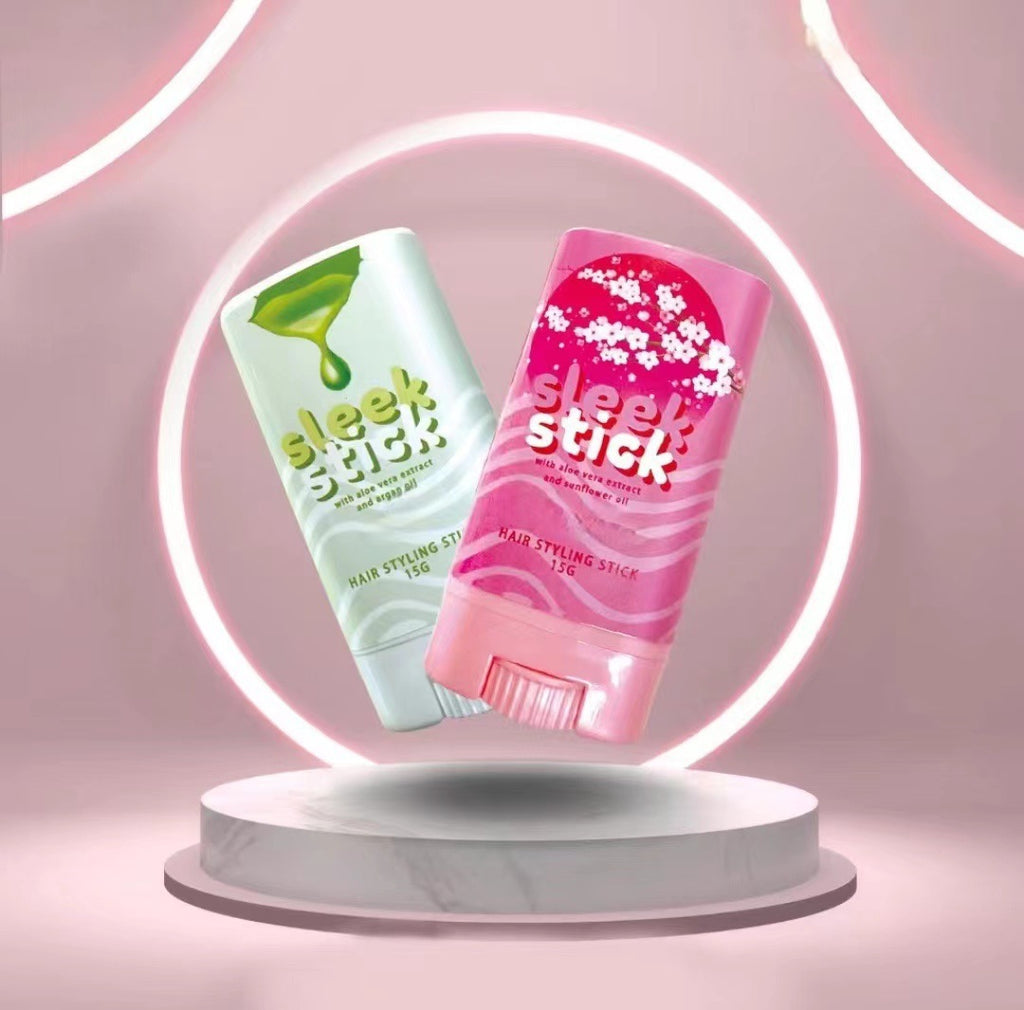 sleek stick Hair wax stick15g Cross-Border Wig Care Moisturizing Styling Anti-Frizz Magic Broken Hair Finishing Cream