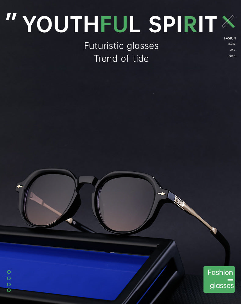 Leopard Print Vintage Sunglasses for Women, European and American Style Small Square Frame Sunglasses, Outdoor Street Photography Sun Protection Glasses sunglasses