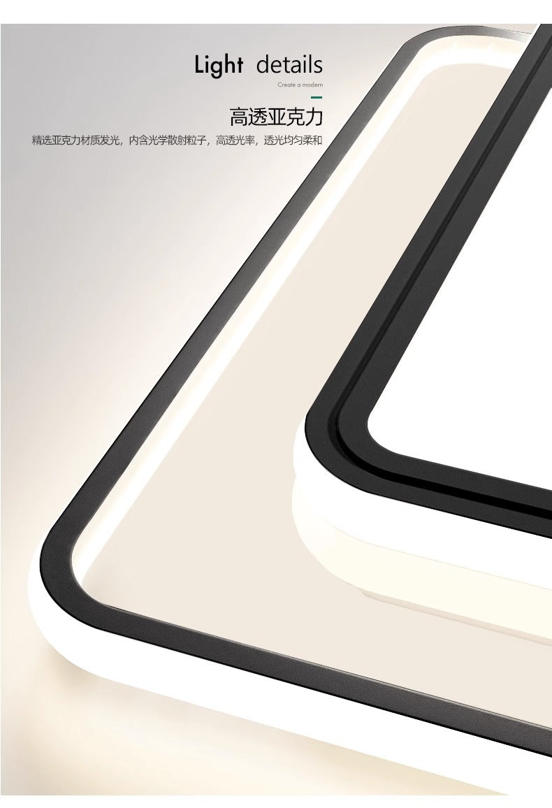 Living Room Lamp Main Lamp Ultra-Thin High-End Zhongshan Lighting Modern Simple Elegant Full Spectrum Eye Protection Bedroom Ceiling Lamp