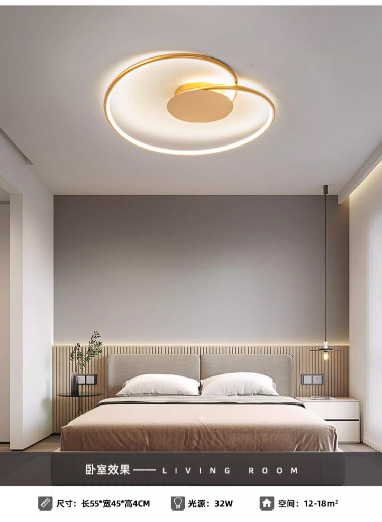 Bedroom light led Modern Minimalist Ceiling Light Internet Celebrity ins Creative Heart-Shaped Home Main Bedroom Study Zhongshan Lighting