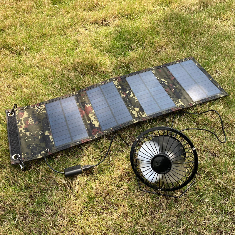 Exclusive Single Crystal 10W 5V Solar Panel Outdoor Portable Folding Bag for Travel Camping Emergency Charging