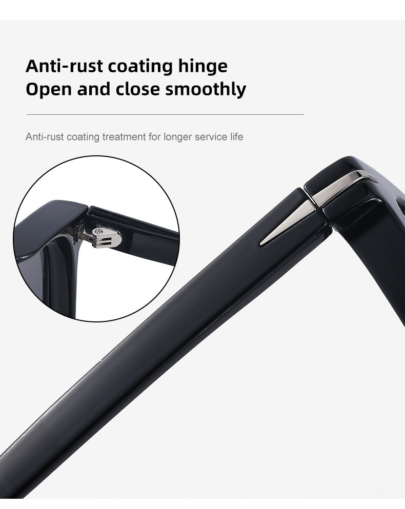 Square Frame Sunglasses for Women High-End European and American Style Internet Celebrity Same Style Mountaineering Sunglasses for Men Trendy shades Wholesale Eyewear