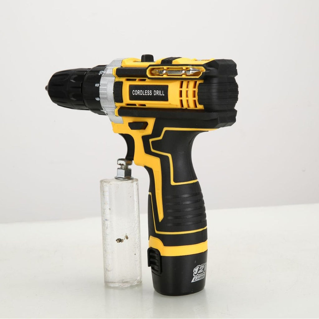 Multifunctional Set Lithium Electric Drill Rechargeable Hand Drill High Power Two-Speed Variable Speed Household Electric Screwdriver