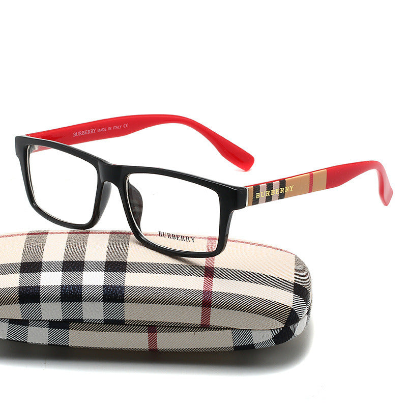 New TR90Fashion Trend Square Non-Prescription Glasses Frame for Men and Women, Can Be Fitted with Prescription Lenses2271Same Style