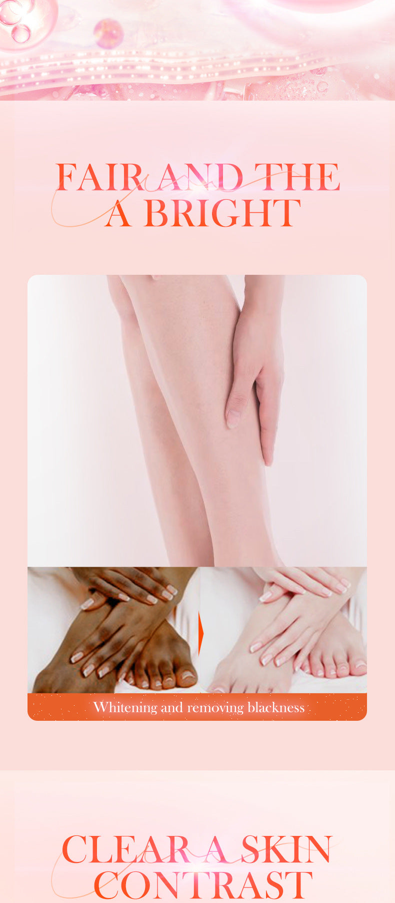 Full English Joint Whitening and Dark Spot Removal Serum50ml SADOER Enhance Beauty Whitening Body  Wholesale