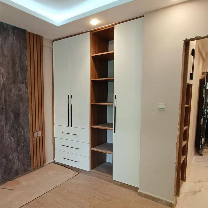 Meikexin Furniture Hotel Project Custom Apartment Wardrobe Bed Shoe Cabinet Wine Cabinet Custom Design Material Processing Whole House Solid Wood