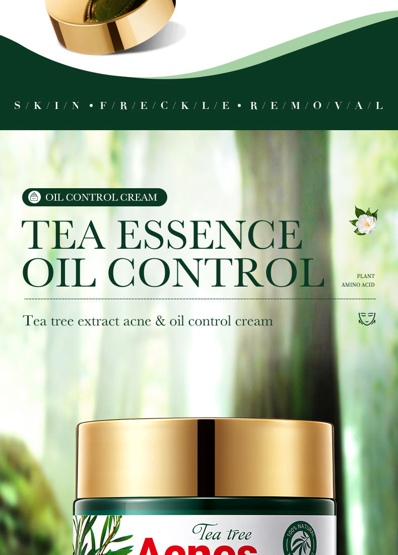 Full English Tea Tree Skincare Set SADOER Cleansing, moisturizing, hydrating five-piece set for  foreign trade wholesale