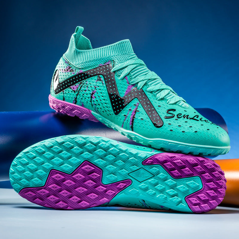 Men's Soccer Shoes Children's Cleats tf Professional training shoes for adult students, wholesale soccer shoes