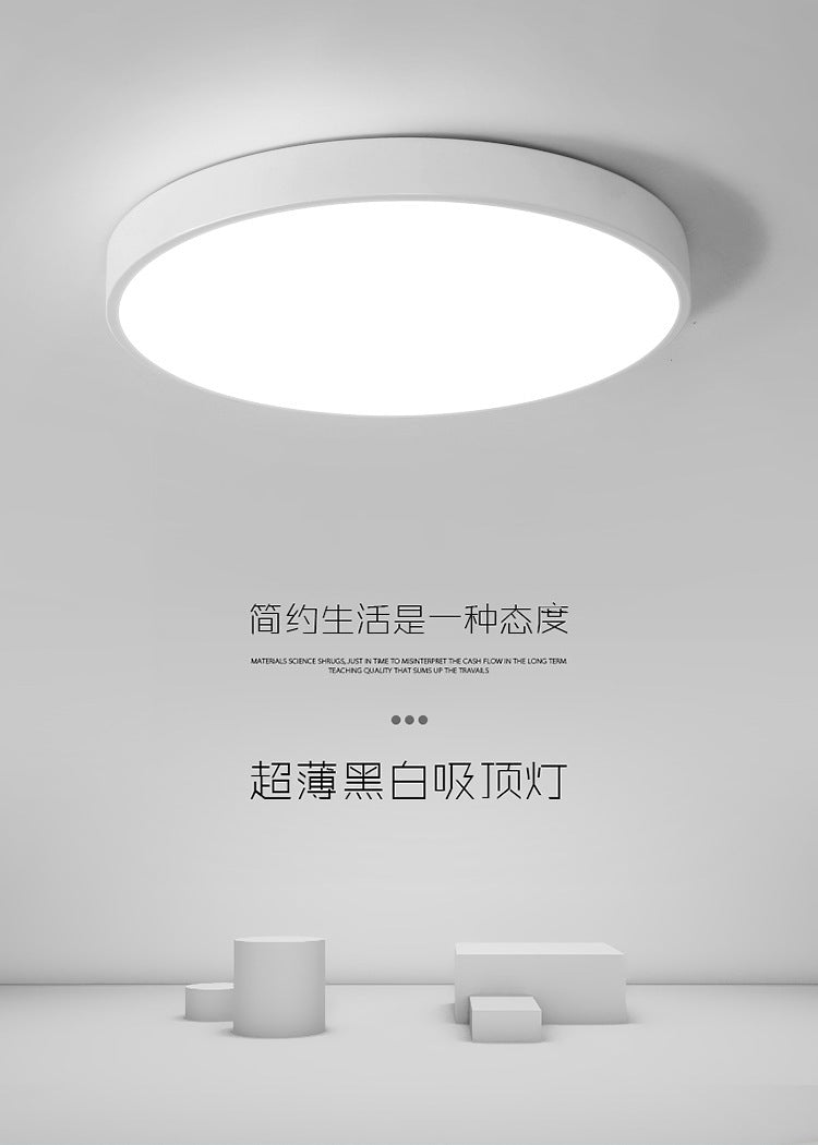 Ultra-Thin Ceiling Lamp led Round Bedroom Lamp scandinavian Living Room Lamp Modern minimalist room hallway light corridor light