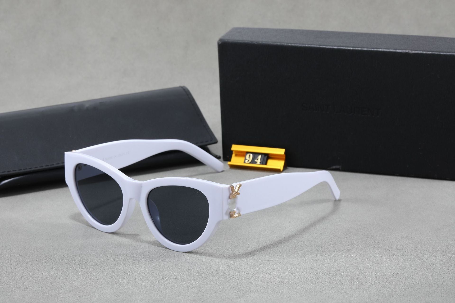 Latest YS Cat Eye Yangshulin Luxury Brand Men's and Women's Sunglasses High-Quality Gradient Color Hot-Selling Sunglasses