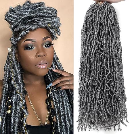 Earthworm Song Faux Locs Crochet Hair African Dreadlocks European and American Foreign Trade Synthetic Crochet Hair