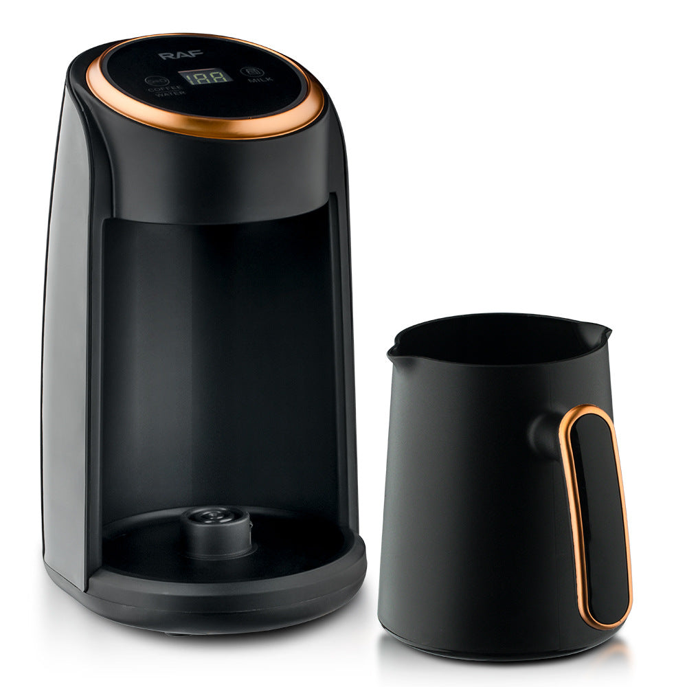 RAF European Standard Turkish Coffee Pot High Temperature Resistant Hot Water Kettle Coffee Maker Visual Tea Maker Milk Warmer