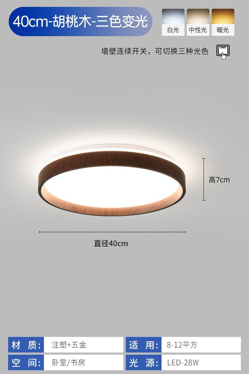 Zhongshan Lighting Full Spectrum Bedroom Lamp led Ceiling Lamp Nordic Modern Simple Room Smart Eye Protection Master Bedroom Lamp