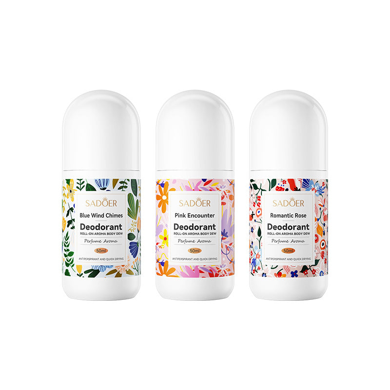 Full English Antiperspirant SADOER Lan Feng Ling Roll-On Deodorant Portable Long-Lasting Fragrance  Wholesale