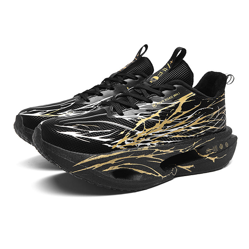 Red Rabbit9pro Winter New Leather Fleece-Lined Warm Running Shoes for Teenagers with Real Carbon Plate Training Sports Shoes