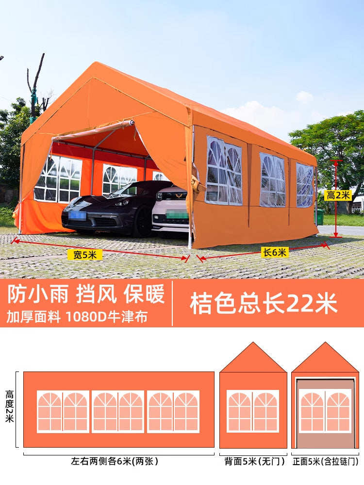 Camping Internet Celebrity Market Stall Tent Cover Thickened Windproof Rainproof Coldproof Outdoor Windproof Cloth Distribution and Dropshipping